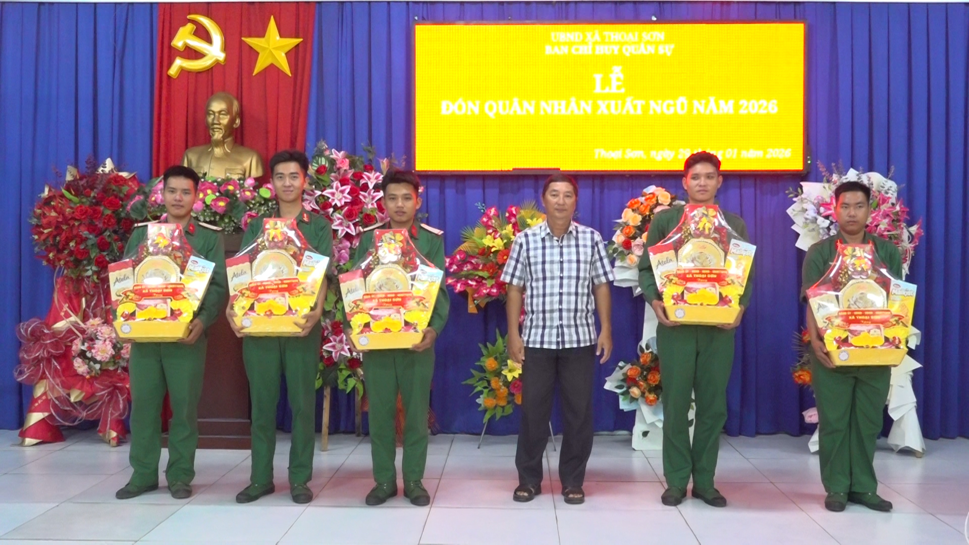 ĐÓN QUÂN NHÂN XUẤT NGŨ VỀ ĐỊA PHƯƠNG NĂM 2026..